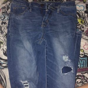 high rise jeggings
